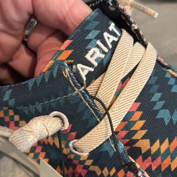 Ariat Hilo Blue Aztec Lightweight,flexible FLX Foam sole,stretch laces,Western main image 7